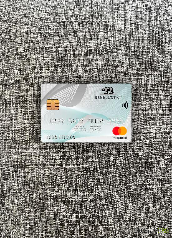 USA Banque de Cisjordanie mastercard photolook ,